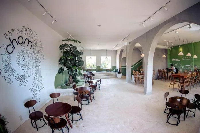 Chạm Cafe tại Đà Lạt có không gian khá rộng rãi (Nguồn: Internet)