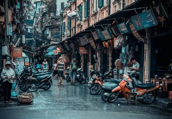 Phố cổ Hà Nội đã có từ lâu đời (Nguồn: Internet)