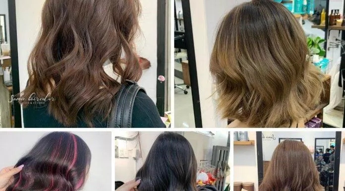 Các kiểu tóc uốn chuẩn Hàn tại Samie Hair Color. (Nguồn: Internet)