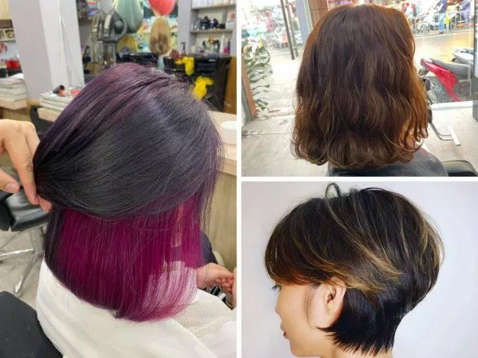Các kiểu tóc ngắn đẹp ở Kim Hair Salon. (Nguồn: Kim Hair Salon)