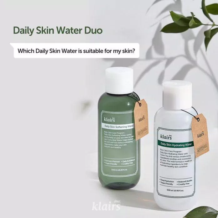 Dòng Daily Skincare - dưỡng da cơ bản hằng ngày với 2 bước. (Nguồn: Internet)