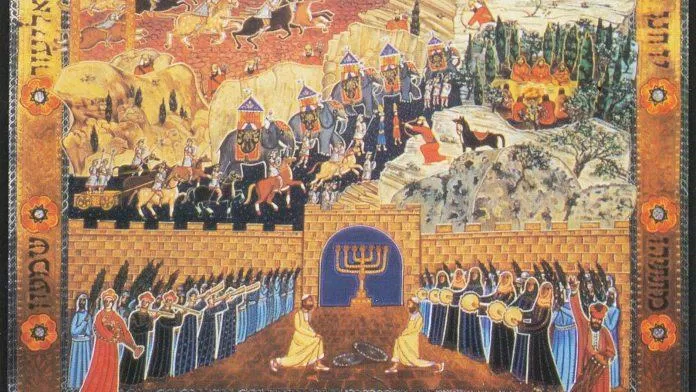 Lễ hội Hanukkah bắt nguồn từ trước Công Nguyên. (Ảnh: Internet)