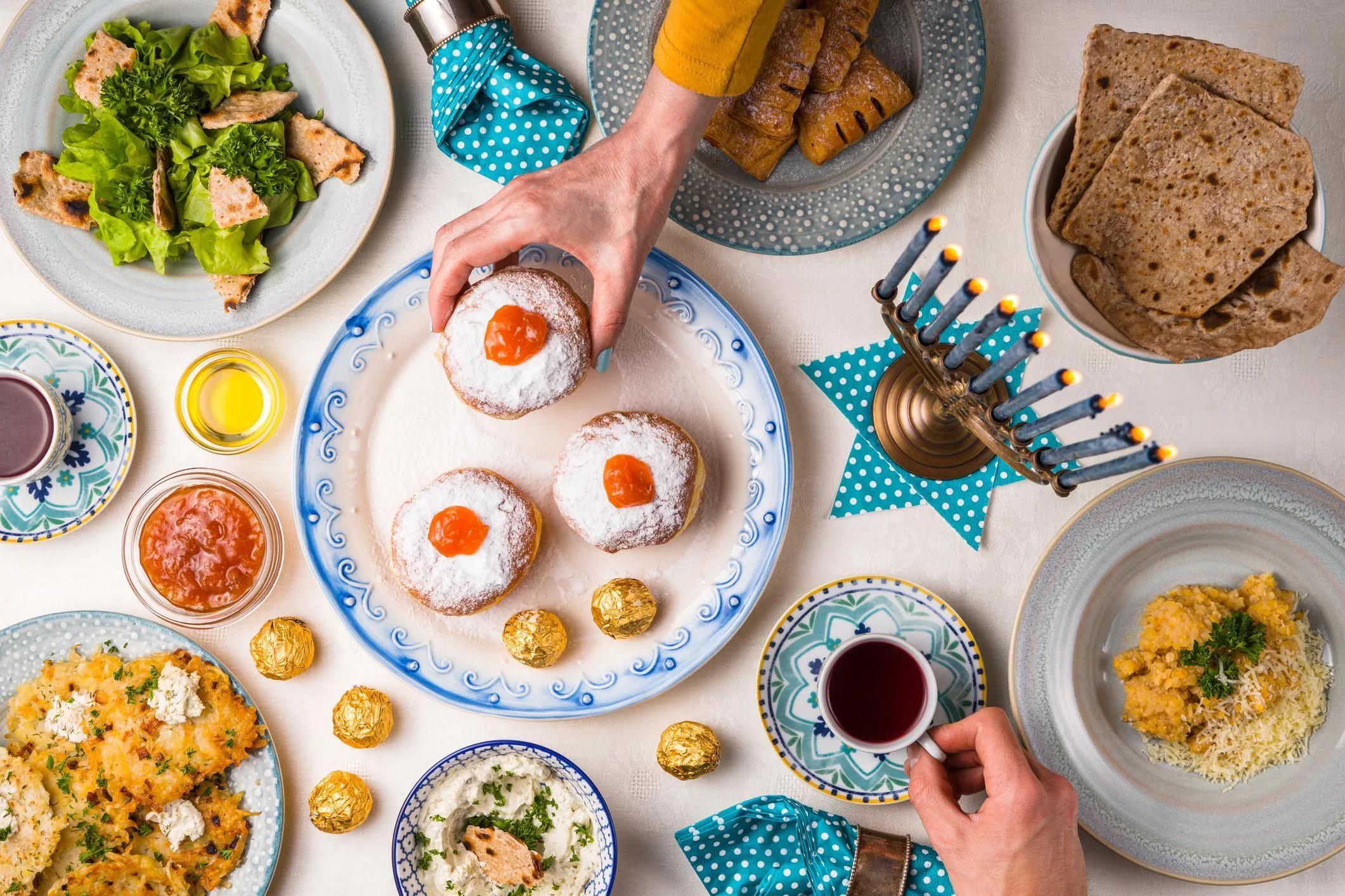 Món ăn truyền thống của lễ hội Hanukkah. (Ảnh: Internet)