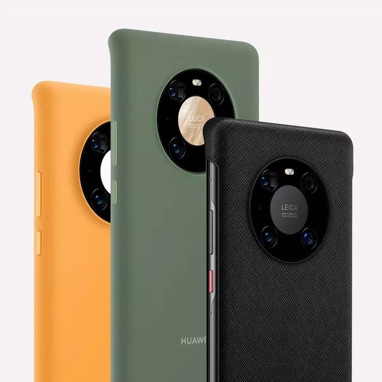 Mặt lưng da sang trọng của Huawei Mate 40 Pro (ảnh: Internet)