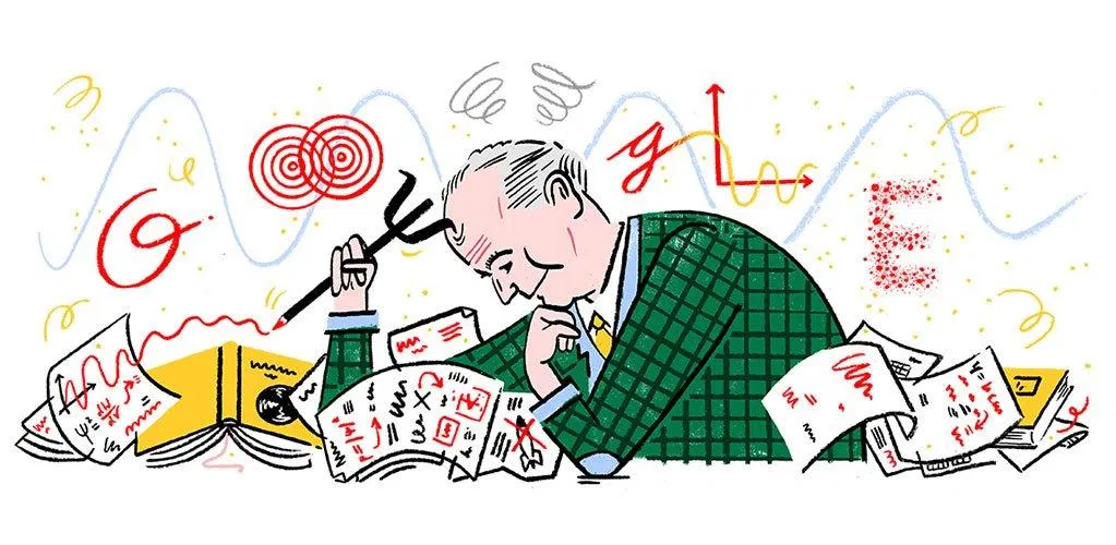 Google Doodle vinh danh Max Born năm 2019. (Ảnh: Internet)