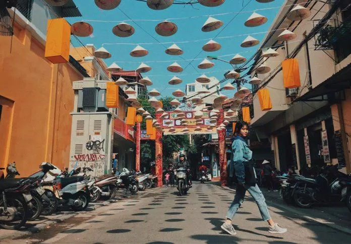 Một góc khu phố cổ Hà Nội (Nguồn: Internet)