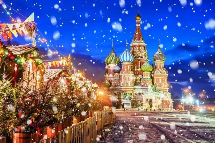 Giáng sinh ở Nga (Ảnh: Internet)