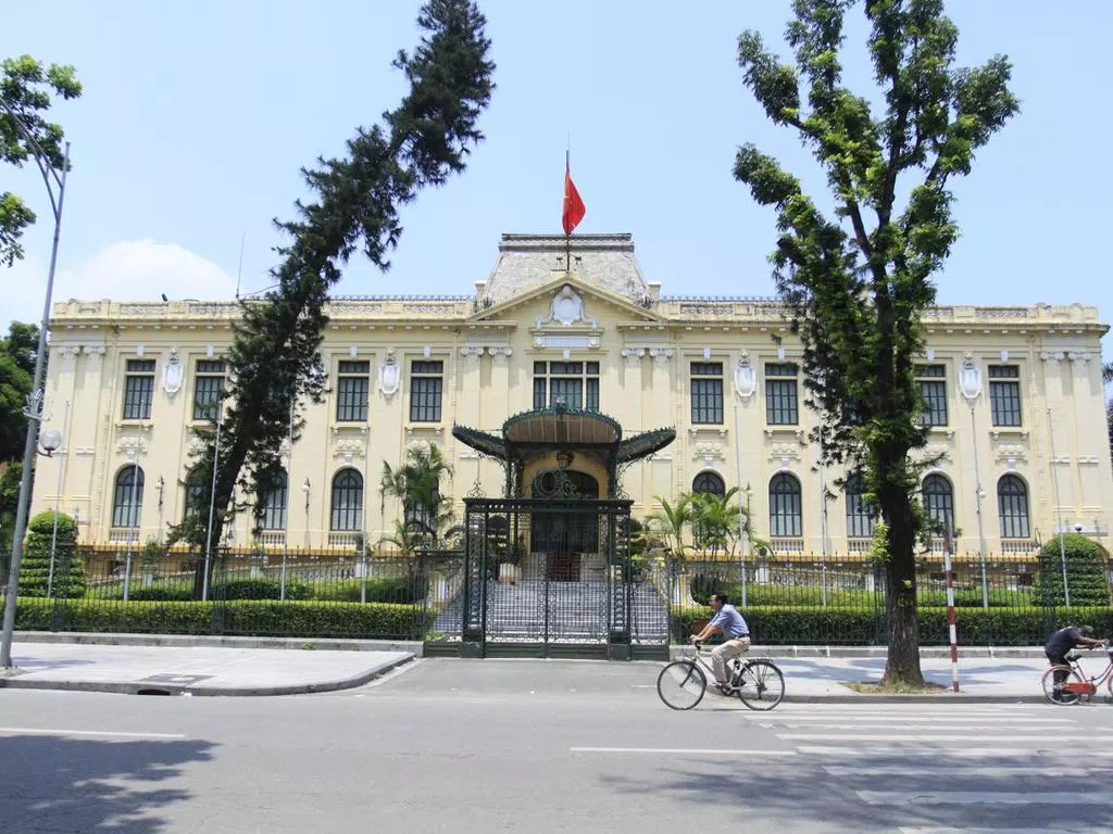 Nhà khách Chính phủ. (Nguồn ảnh: Internet)