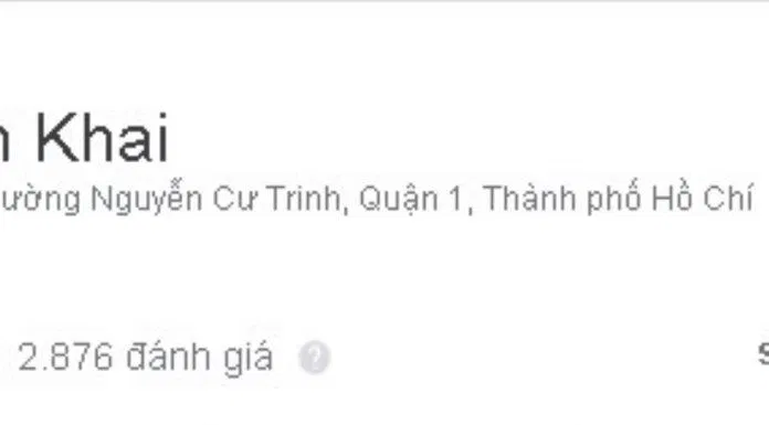 Đánh giá của khách hàng về Nhà sách Minh Khai. (Nguồn: Internet)