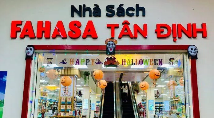 Nhà sách Fahasha Tân Định. (Nguồn: Internet)