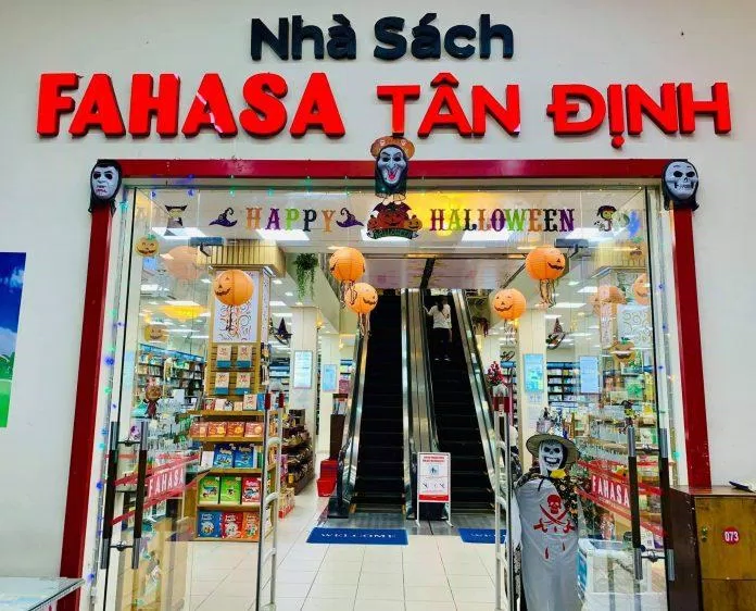 Nhà sách Fahasha Tân Định. (Nguồn: Internet)
