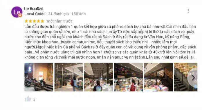 Đánh giá của khách hàng về nhà sách Ebook. (Nguồn: TinhVe)