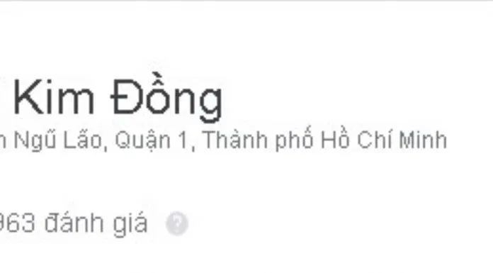 Đánh giá của khách hàng về trung tâm sách Kim Đồng. (Nguồn: BlogAnChoi)