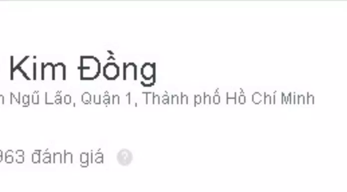 Đánh giá của khách hàng về trung tâm sách Kim Đồng. (Nguồn: BlogAnChoi)