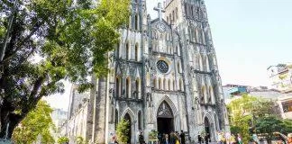 Nhà thờ lớn Hà Nội không chỉ là nơi hành lễ của các tín đồ công giáo mà còn là điểm đến của nhiều du khách. (Nguồn ảnh: Internet)