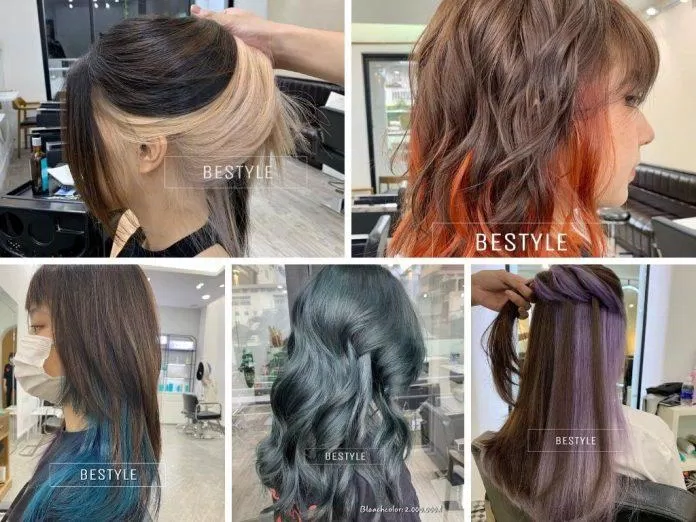 Các mẫu nhuộm tóc ở Bestyle. (Nguồn: Bestyle)