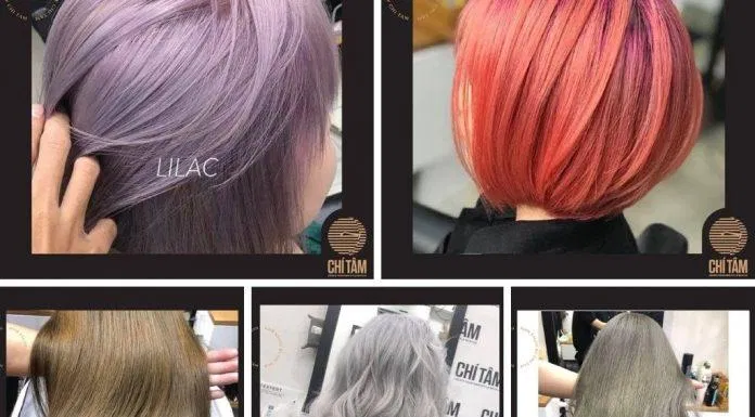 Các màu nhuộm tóc tại Chí Tâm Hair Salon. (Nguồn: Chí Tâm Hair Salon)