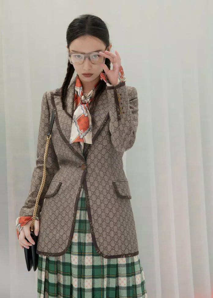 Khí chất đỉnh cao của Nghê Ni chính là vibe của Gucci (Nguồn: Internet)