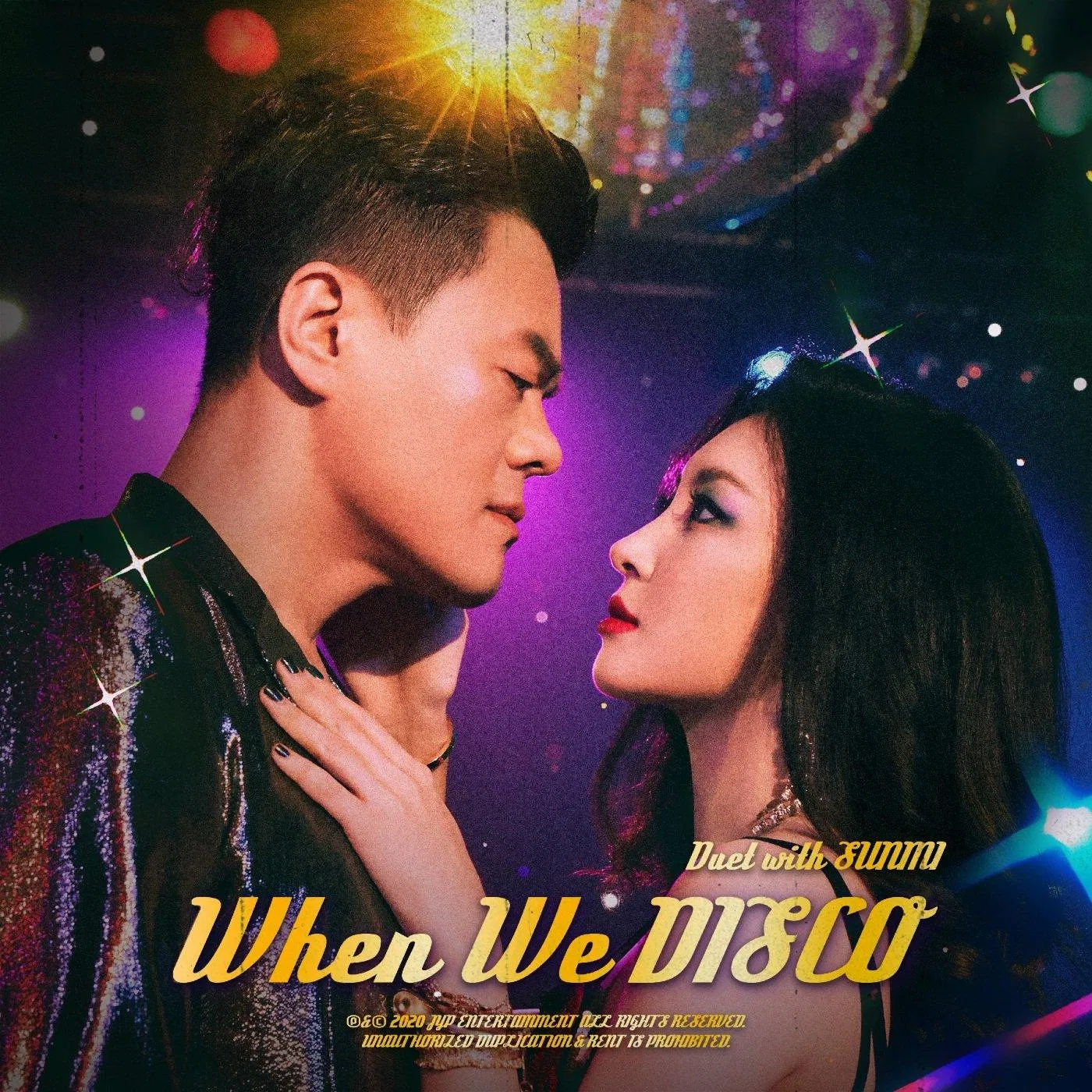 “When We Disco” — Park Jin Young ft. Sunmi (ảnh: internet) “When We Disco” — Park Jin Young ft. Sunmi (ảnh: internet)