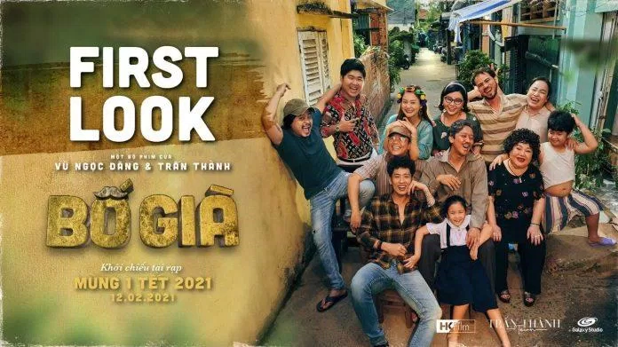Poster phim Bố Già - Phim chiếu rạp Tết 2021 (Nguồn: Internet)