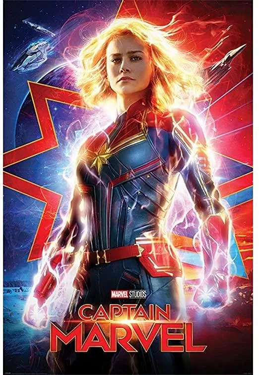 Poster Phim Đại Úy Marvel (nguồn: internet)