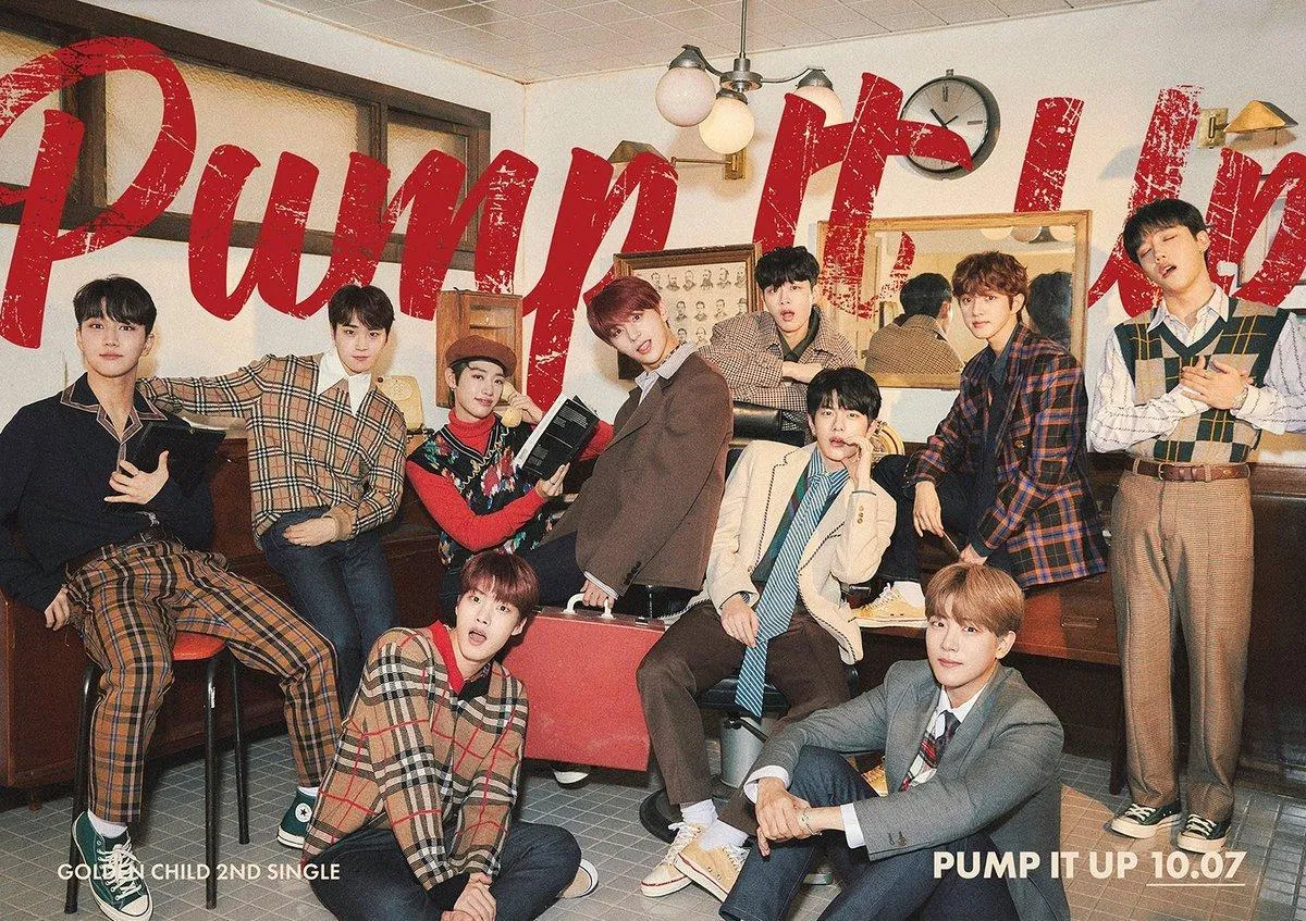 “Pump It Up” — Golden Child (ảnh: internet)