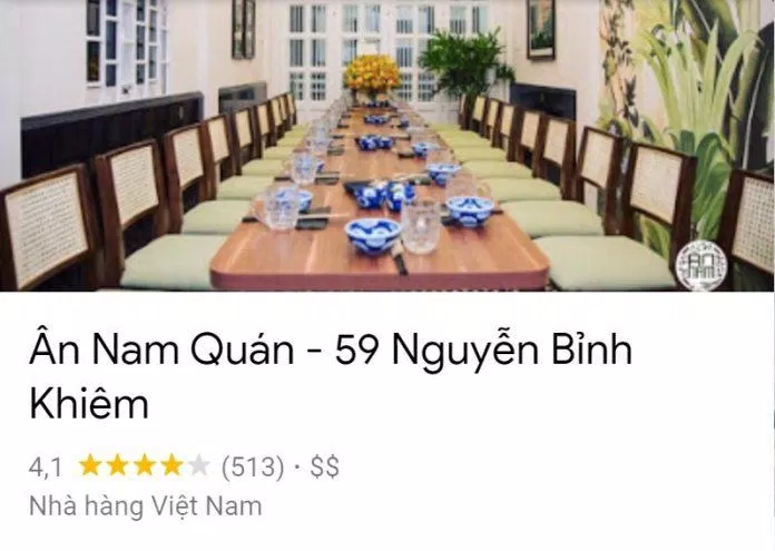 Đánh giá của khách hàng trên Google Maps. (Ảnh: TinhVe)