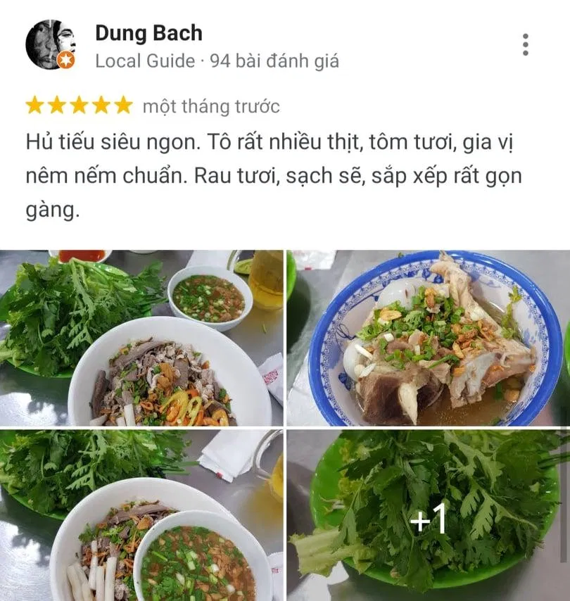 Đánh giá của khách hàng trên Google Maps (nguồn: BlogAnChoi)