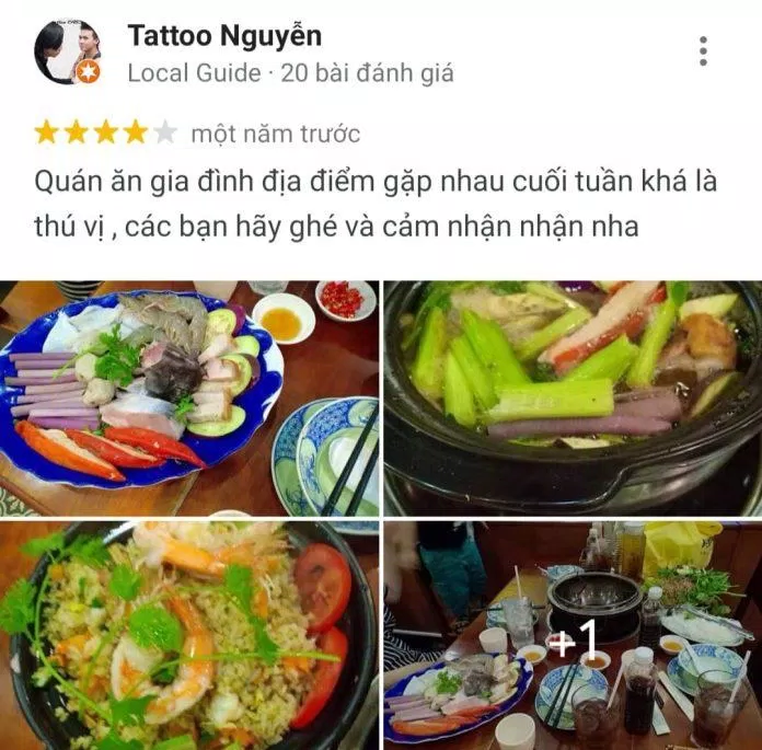 Đánh giá của khách hàng trên Google Maps (nguồn: TinhVe)