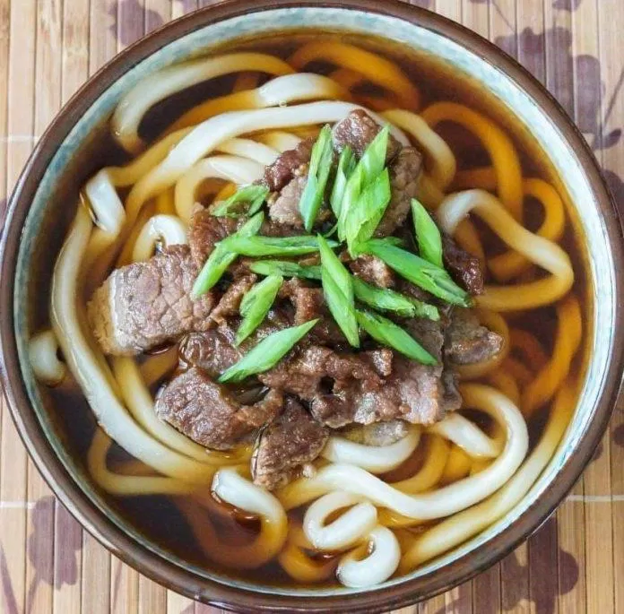 Mì Udon - món mì đặc trưng khi nhắc đến nền ẩm thực Nhật Bản (nguồn: Fanpage Pachi Pachi)