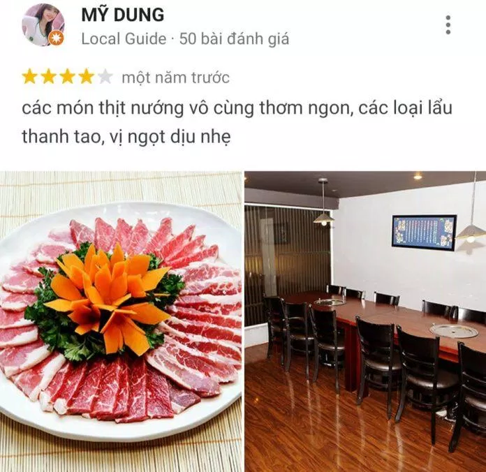 Đánh giá của khách hàng trên Google Maps (nguồn: TinhVe)