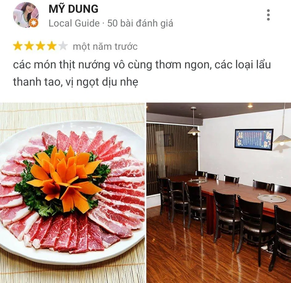 Đánh giá của khách hàng trên Google Maps (nguồn: BlogAnChoi)