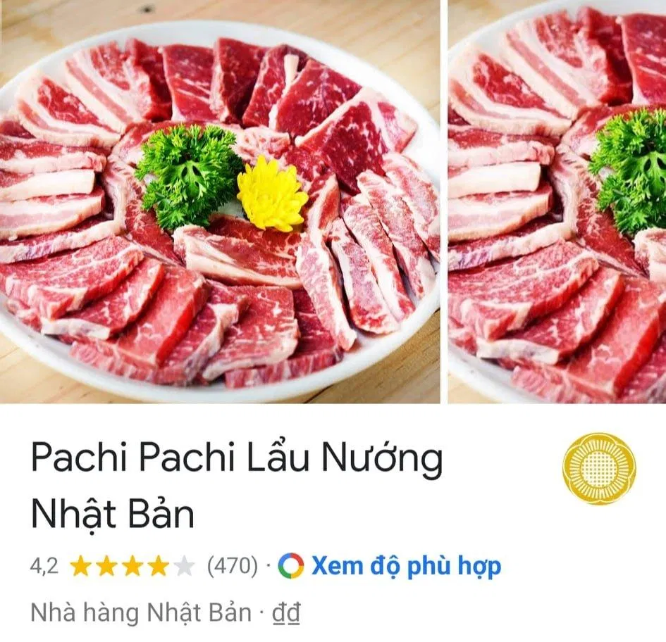 Đánh giá của khách hàng trên Google Maps (nguồn: BlogAnChoi)
