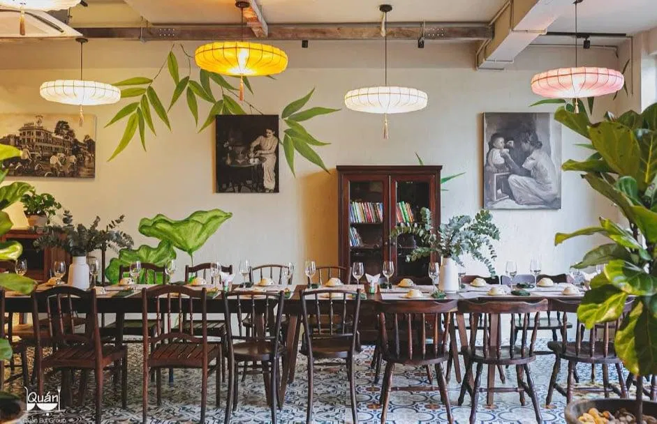 Quán Bụi Bistro - không gian quán cơm thuần Việt ngay giữa lòng Sài Gòn (nguồn: Fanpage Quán Bụi Group)
