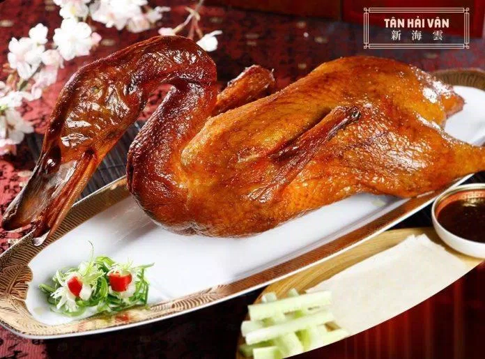 Vịt quay Bắc Kinh (nguồn: FB Tân Hải Vân)