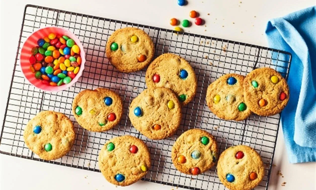 Bánh quy cầu vồng nhiều màu siêu đáng yêu (Nguồn: Internet).