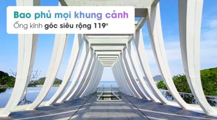 Ảnh thiên nhiên với góc chụp siêu rộng