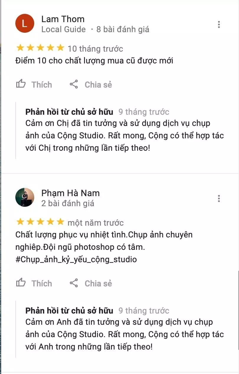 Review Cộng Studio Hà Nội (Ảnh BlogAnChoi)
