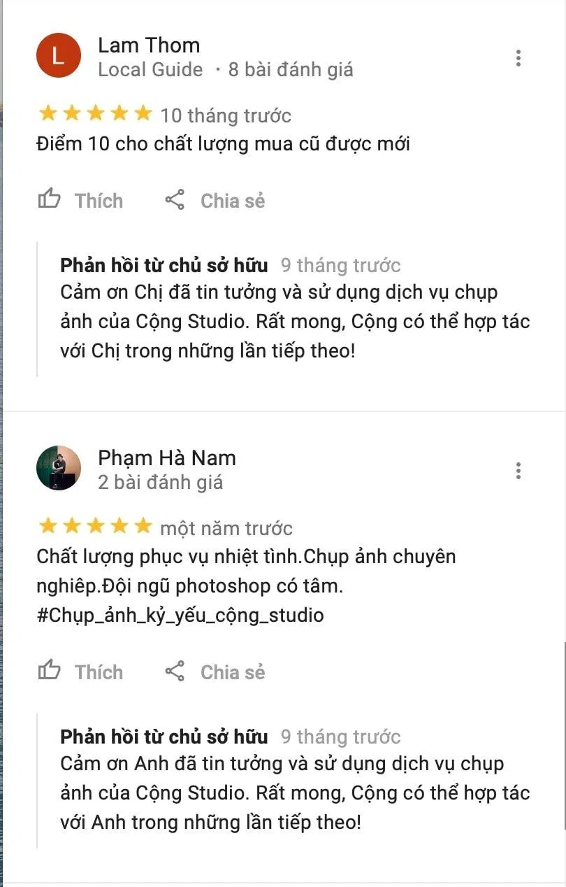 Review Cộng Studio Hà Nội (Ảnh BlogAnChoi)