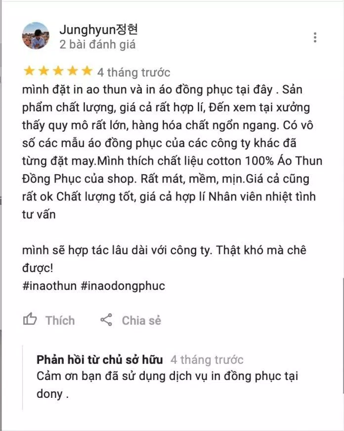 Review DONY (Ảnh BlogAnChoi)