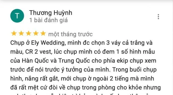 Review Ely Wedding Studio (Ảnh BlogAnChoi)