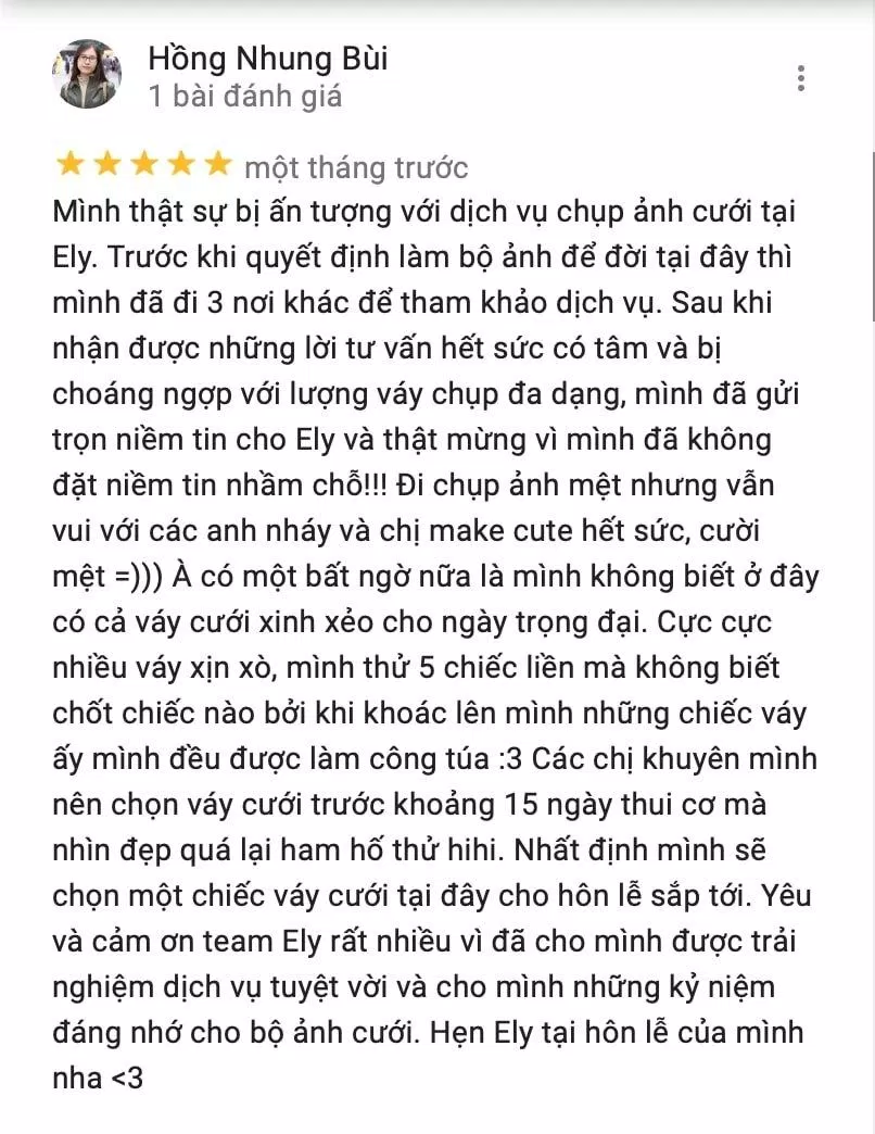 Review Ely Wedding Studio (Ảnh BlogAnChoi) Review Ely Wedding Studio (Ảnh BlogAnChoi)