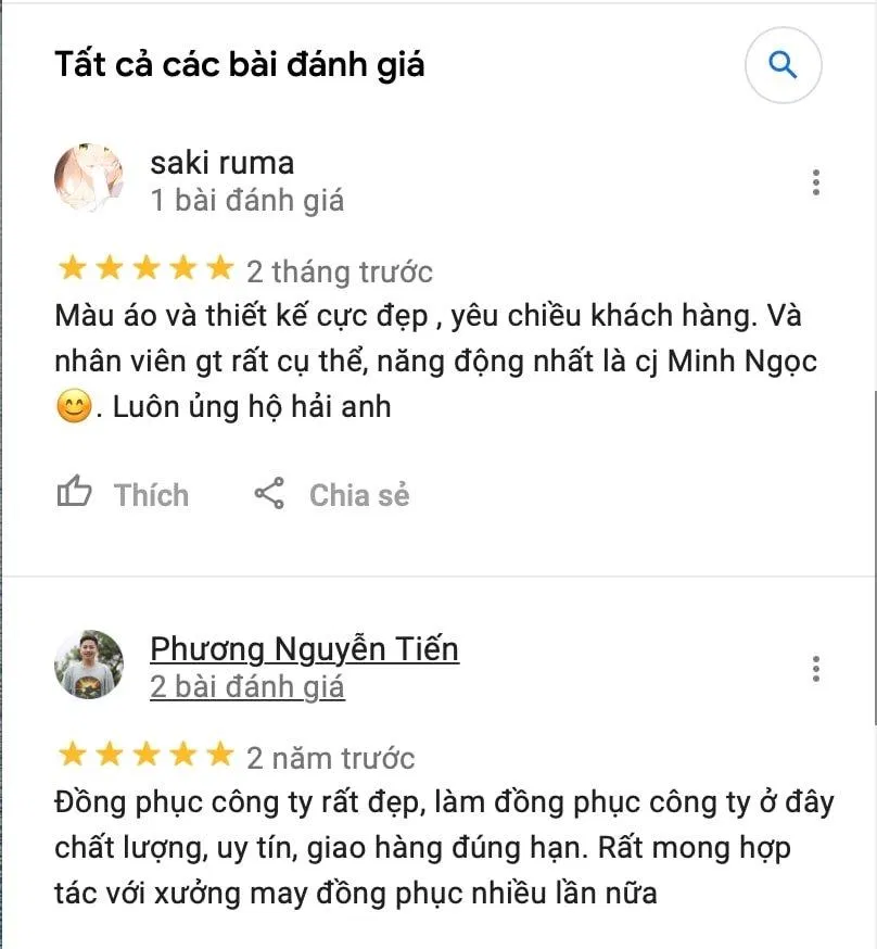 Review Hải Anh Uniform (Ảnh BlogAnChoi) Review Hải Anh Uniform (Ảnh BlogAnChoi)