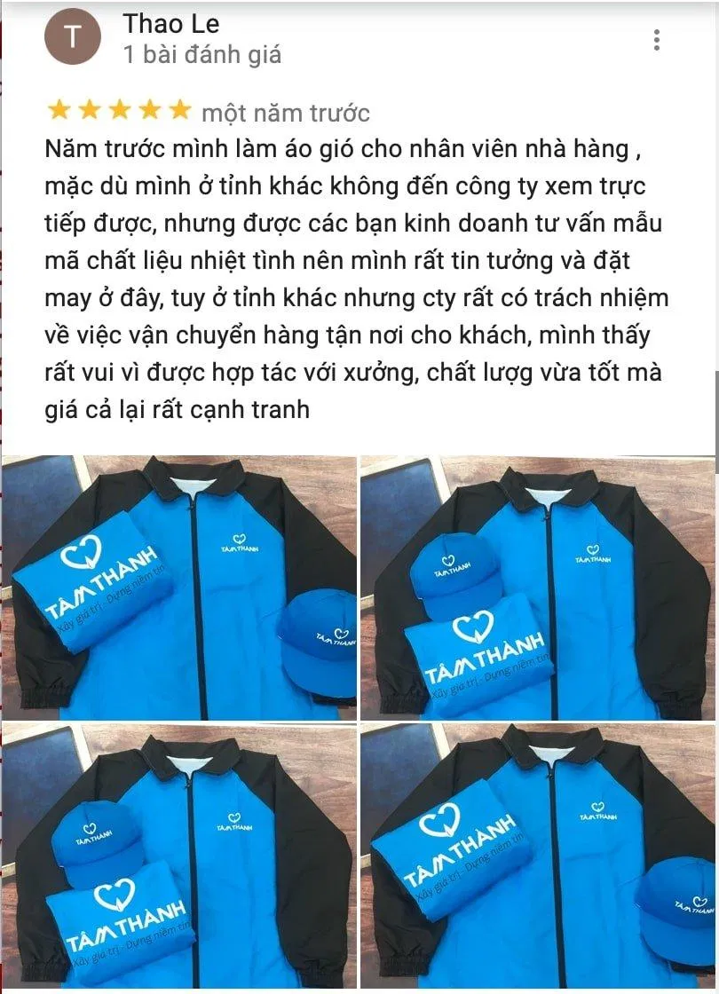 Review Công ty Đồng phục Minh Thành (Ảnh BlogAnChoi)