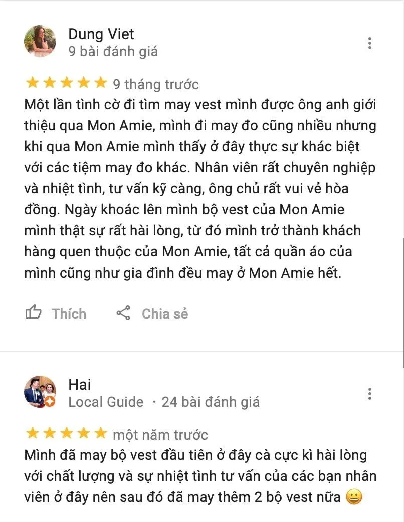 Review Mon Amie (Ảnh BlogAnChoi)