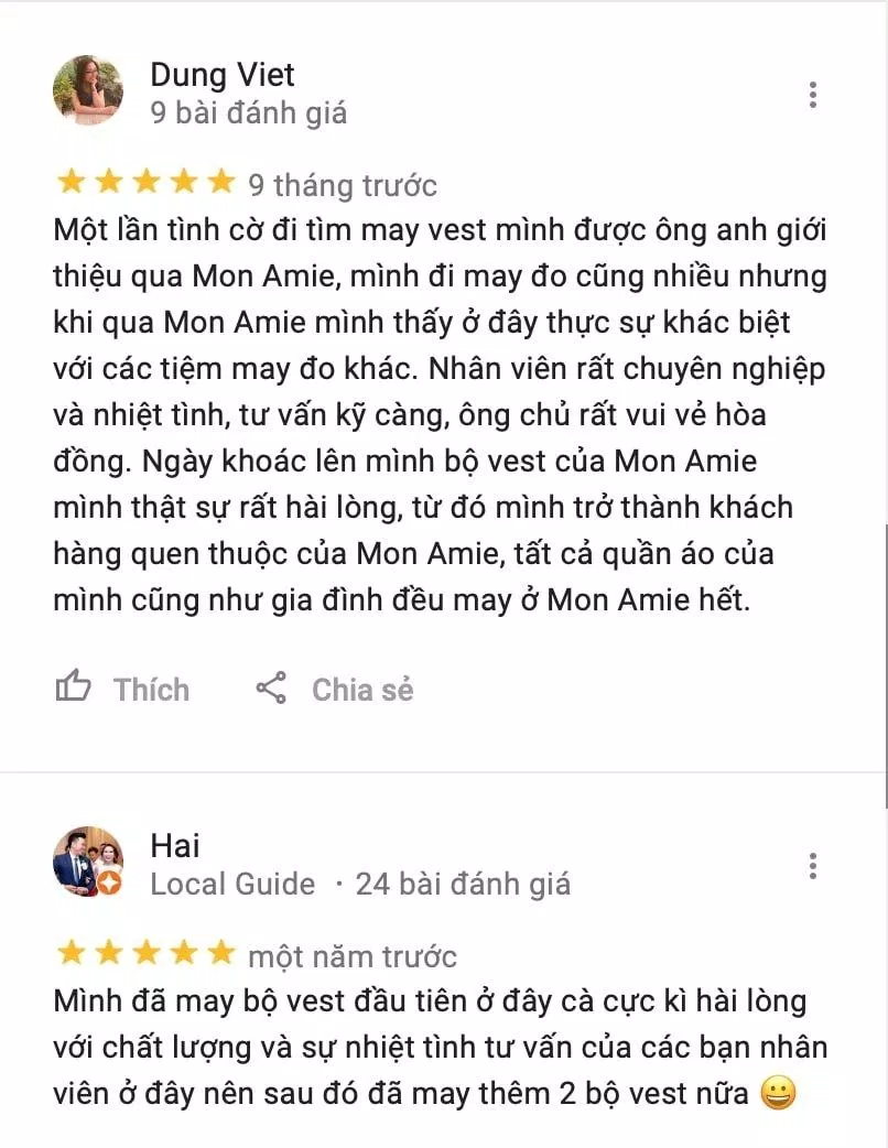 Review Mon Amie (Ảnh BlogAnChoi)