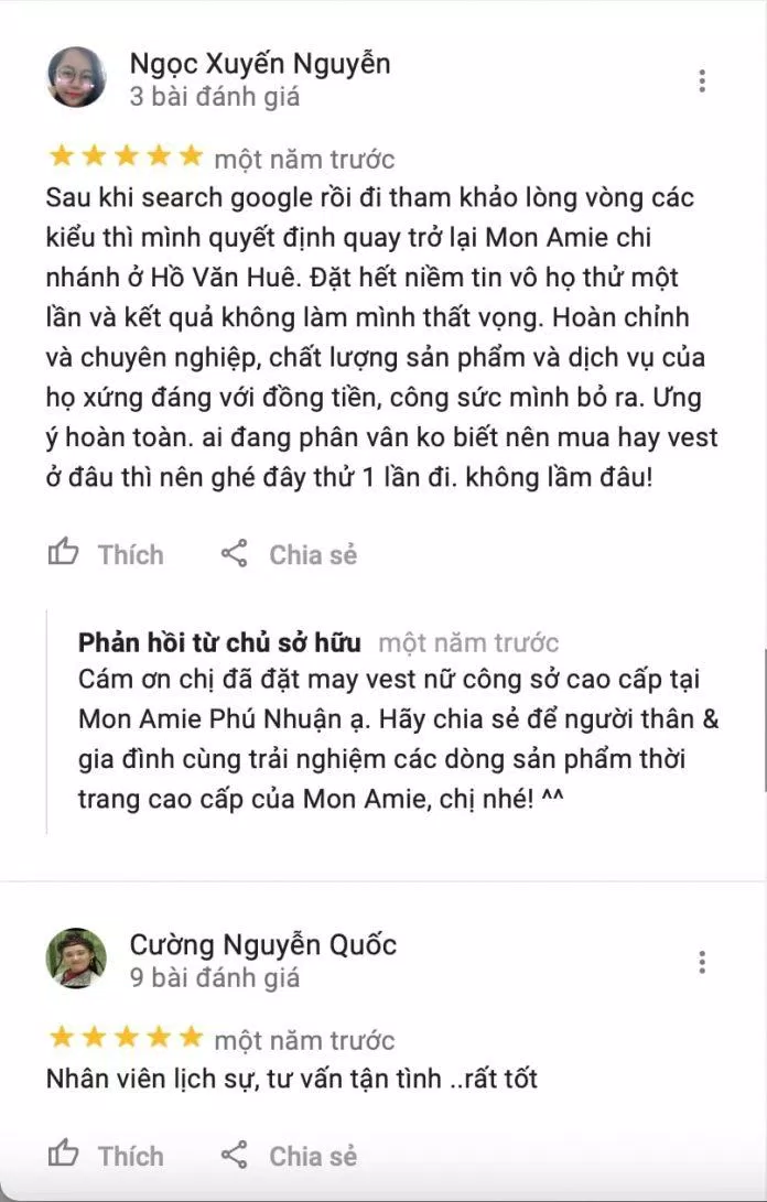 Review Mon Amie (Ảnh BlogAnChoi)