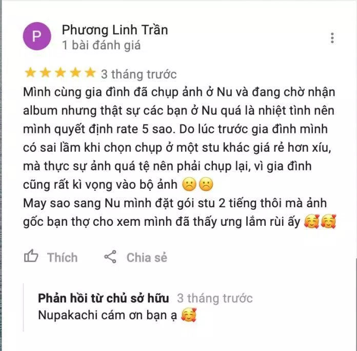 Review Nupakachi Wedding Studio (Ảnh BlogAnChoi)
