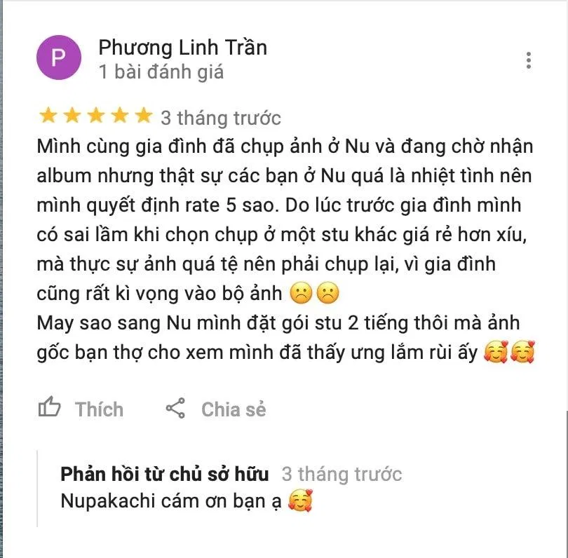 Review Nupakachi Wedding Studio (Ảnh BlogAnChoi)