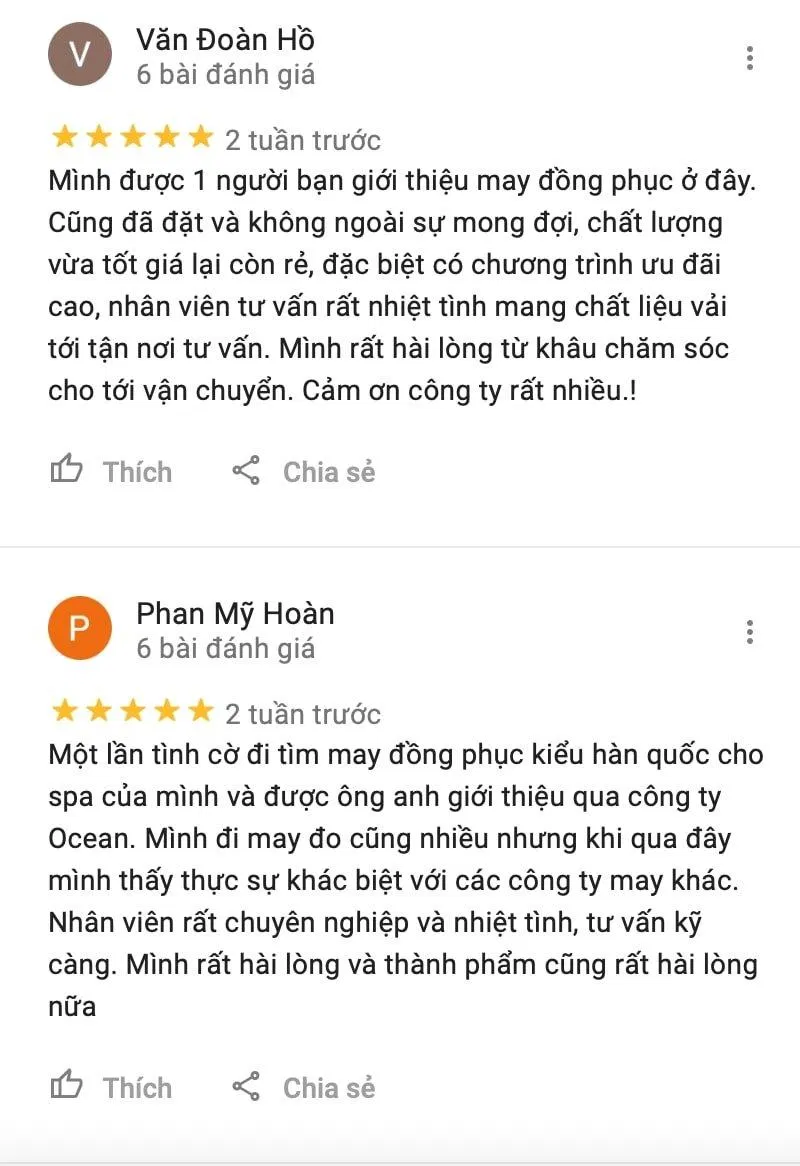 Review Ocean Uniform (Ảnh BlogAnChoi) Review Ocean Uniform (Ảnh BlogAnChoi)